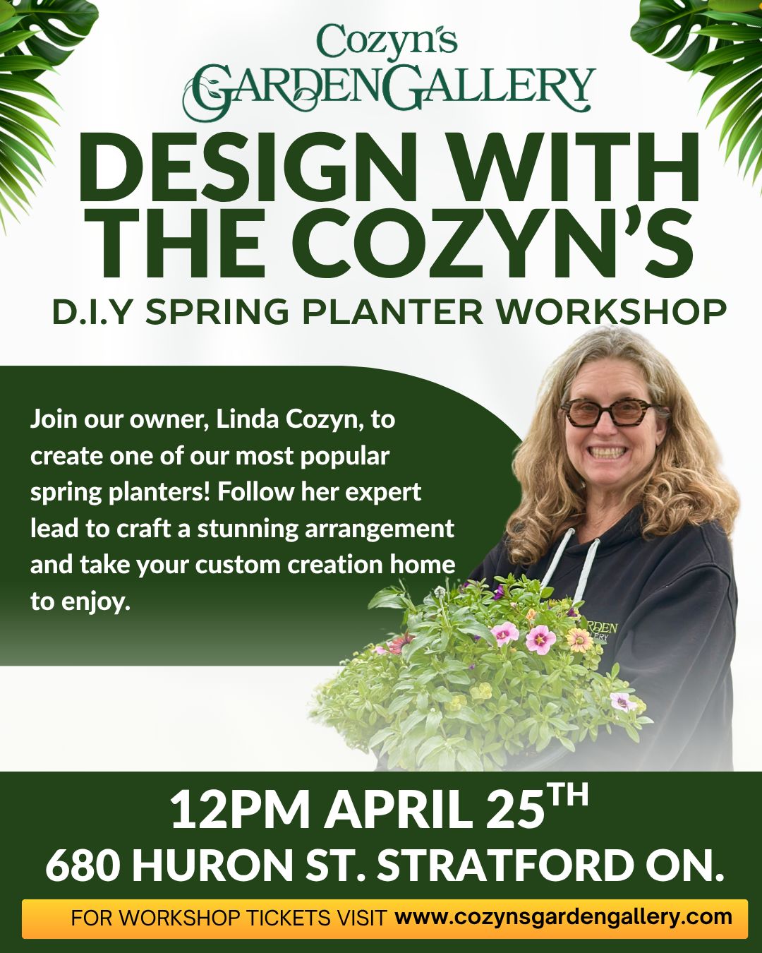 Spring Kick Off Planter Workshop