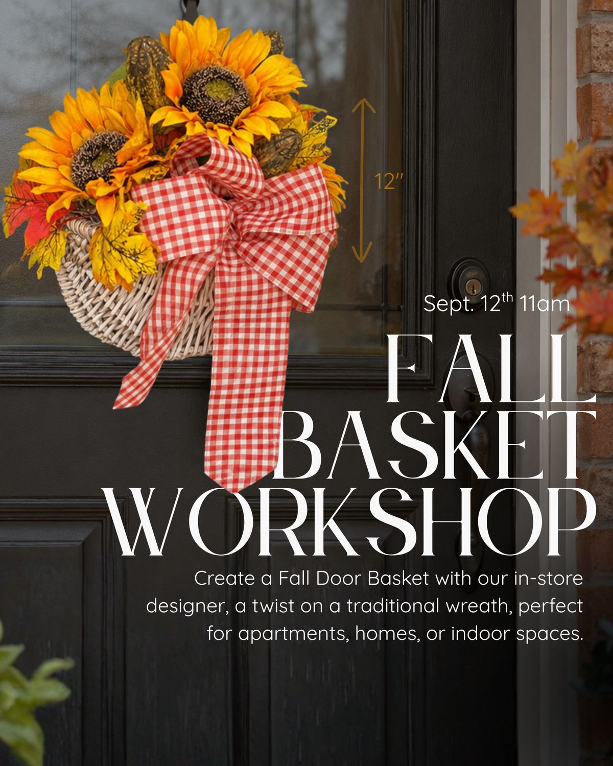 Harvest Basket Wreath Workshop