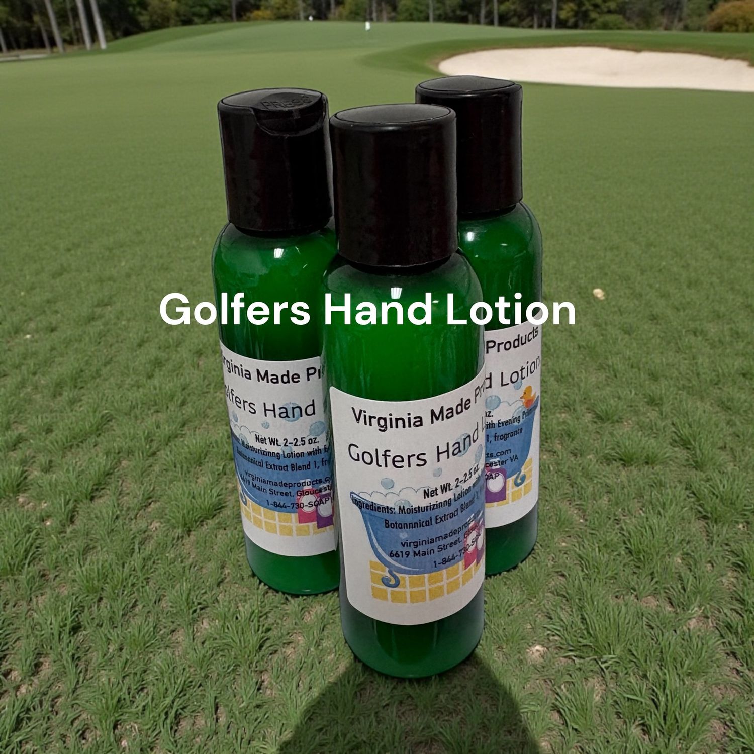 Golfers Hand Lotion