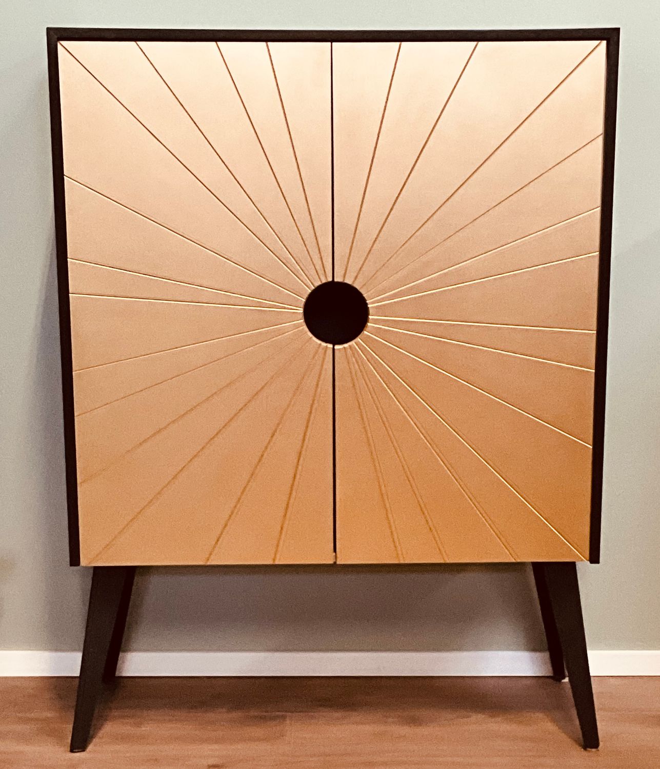 Black Hole in a Cubed frame