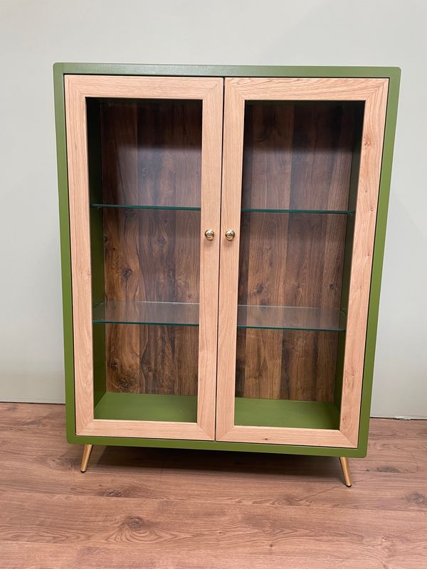 Vitrinekast handmade