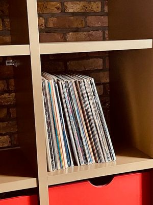 BOEKENKAST EN LP KASTEN OP MAAT