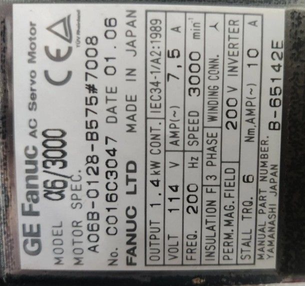 Fanuc A06B-0128-B588