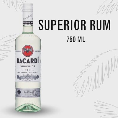 Bacardi Superior Rum (750ml)
