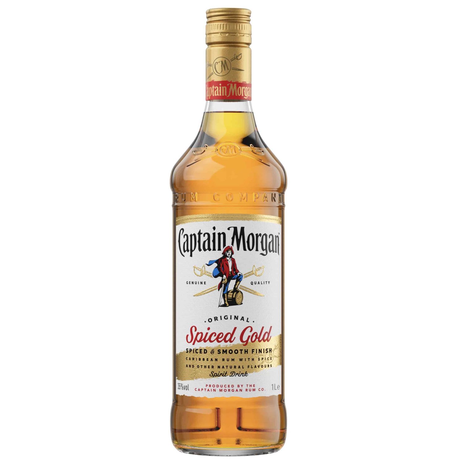 Captain Morgan Original Spiced Rum (1L)