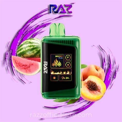 Raz Sour Watermelon Peach (2500 Puffs)