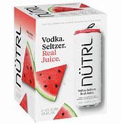 NÜTRL Vodka Seltzer Watermelon (4 Pack) NÜTRL Vodka Seltzer Watermelon (4 Pack)