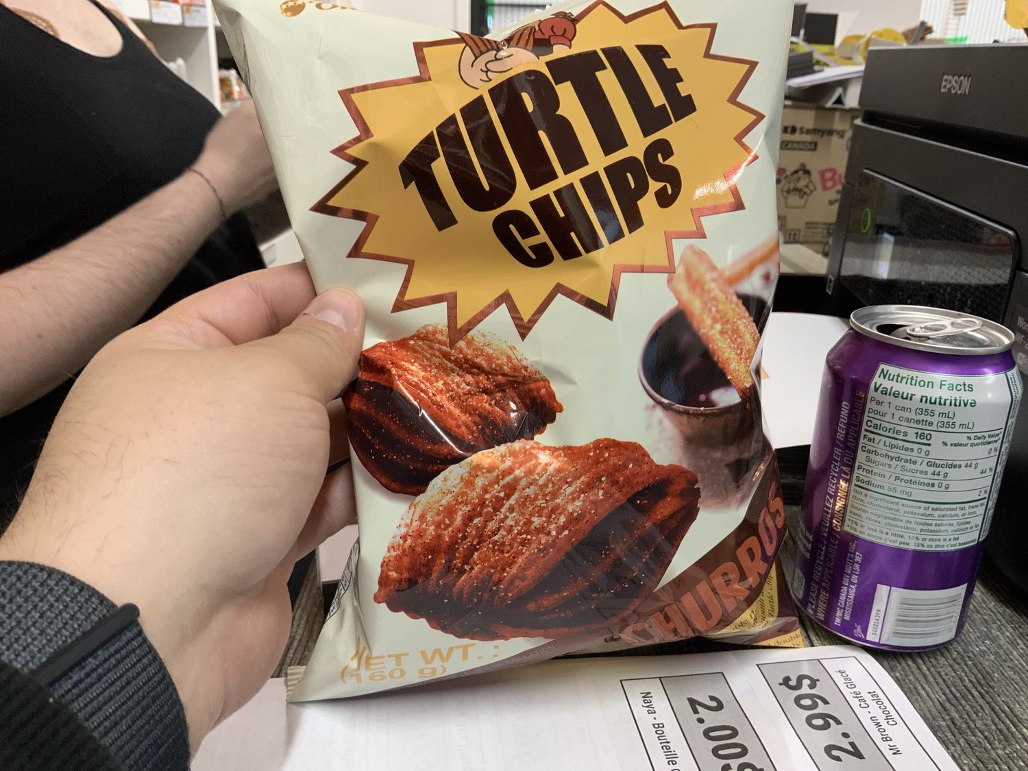 Turtle Chip Churro Chocolat