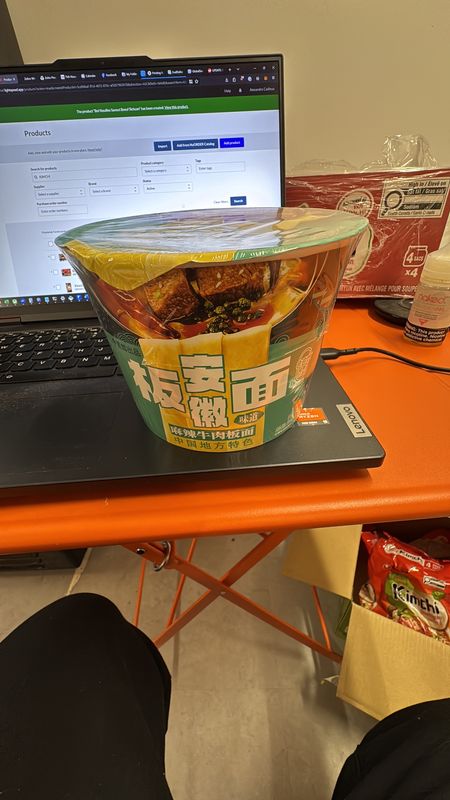 Bol Nouilles Saveut Boeuf Sichuan