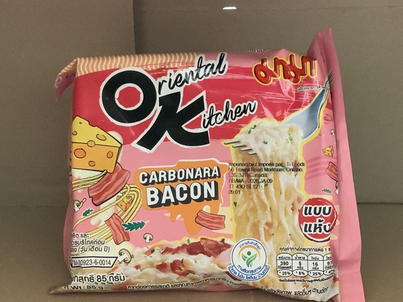 Oriental Kitchen Carbonara Bacon