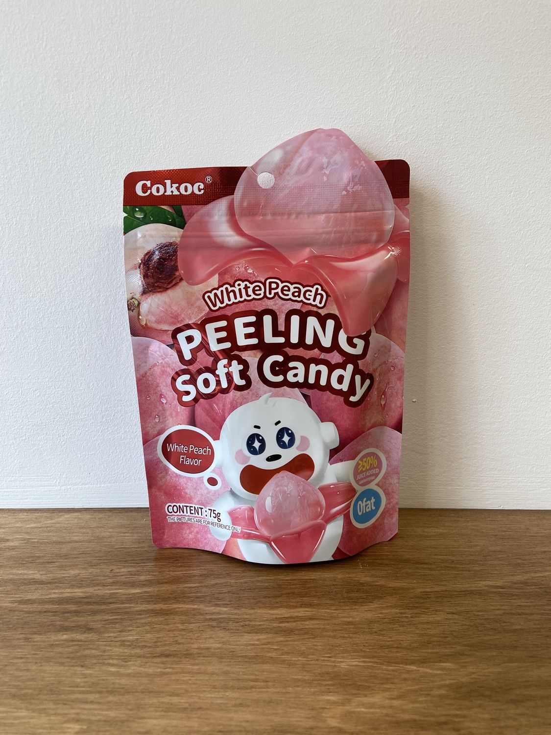 Bonbon Pelable Peche