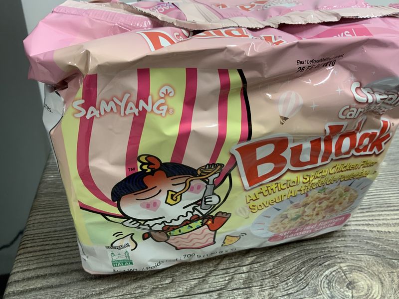 Buldak Crème Carbonara (Paquet de 5)