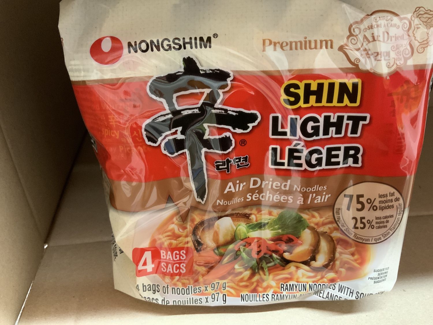 Shin Léger (Paquet de 4)