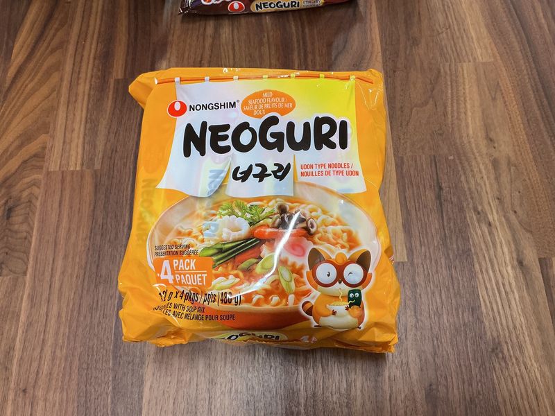 Neoguri Fruits de Mer Doux (Paquet de 4)