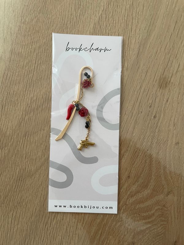 Buchanhänger / Buchschmuck für Dark Romance Liebhaber 🖤🌹