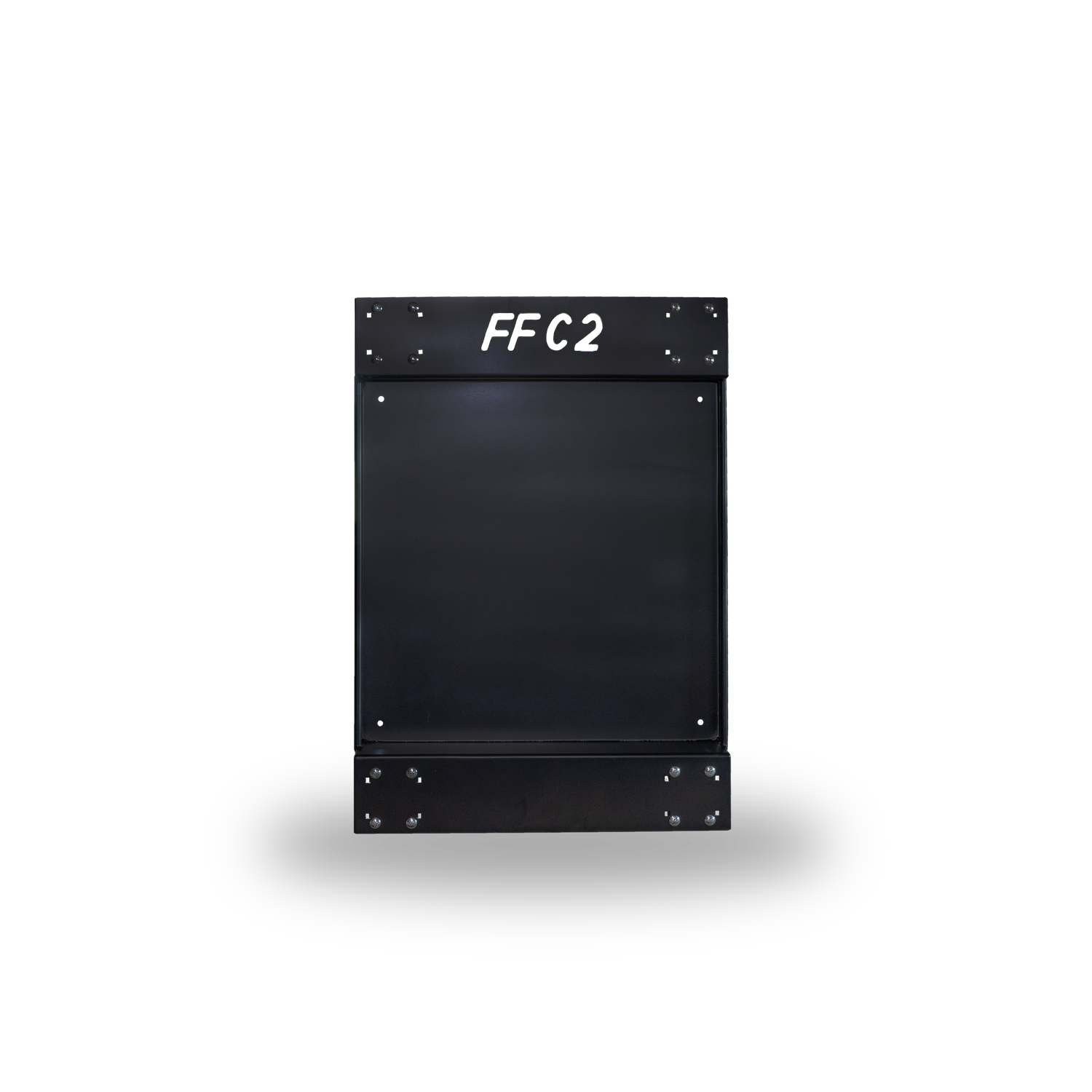 Powder coated black steel fast freddy 2 cart capable of handling up to 750lbs