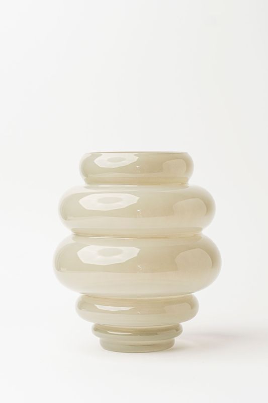 Gray Multi-Circle Vase  High