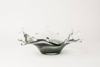 Pointed fruit bowl-gray