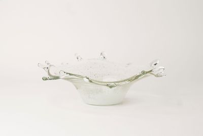 Pointed fruit bowl-white