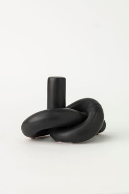 Black Tree knot ornament-B