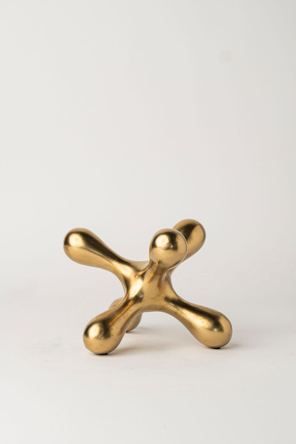 Golden hexagonal decoration Large