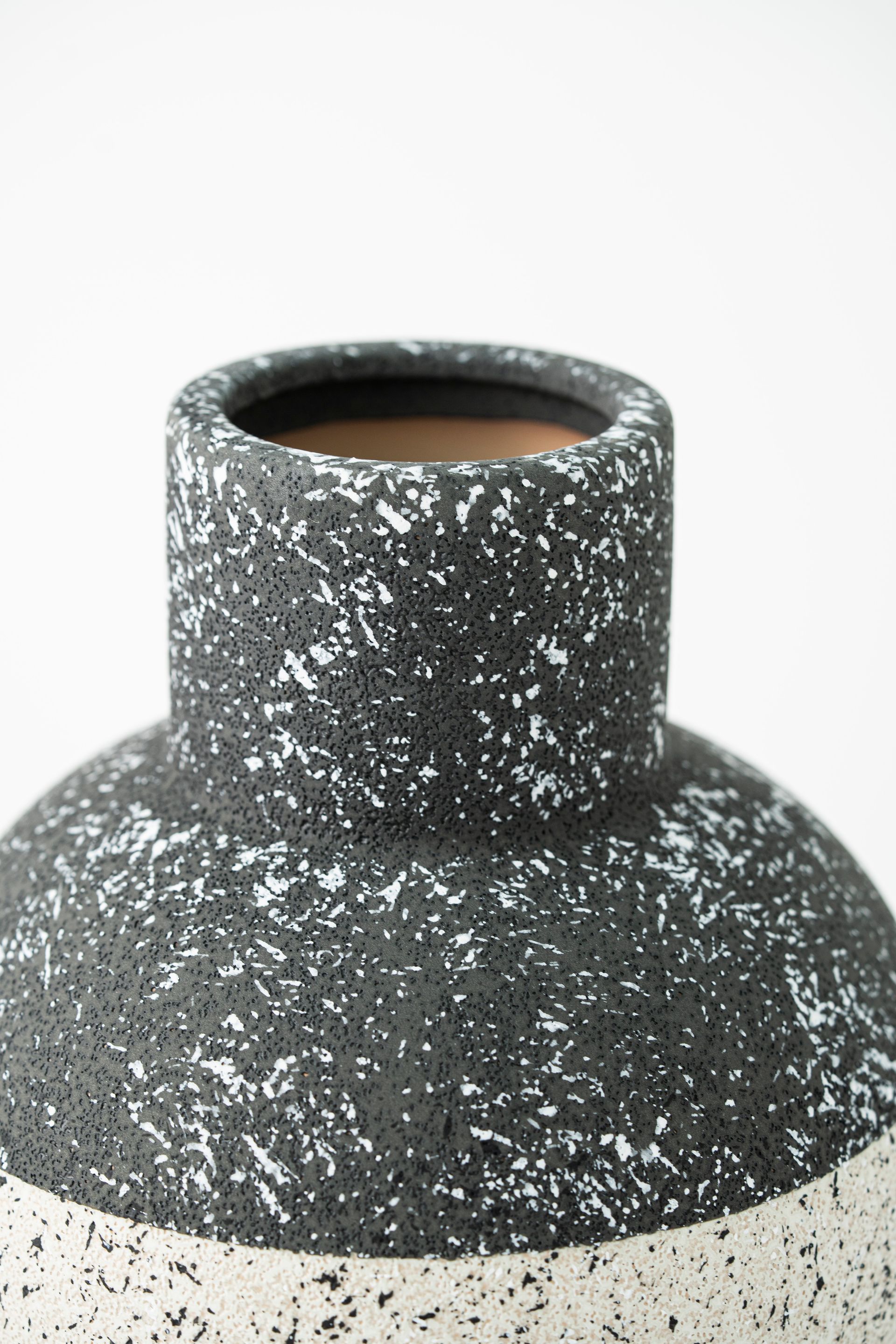 Black and white vase