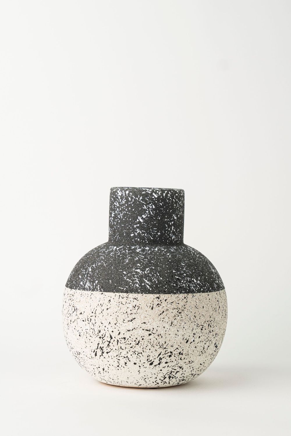 Black and white vase