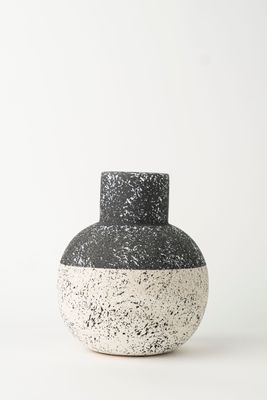 Black and white vase