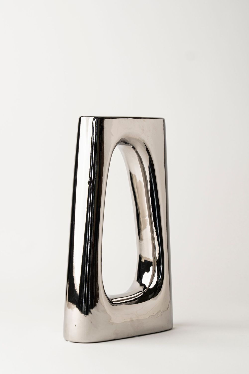 Ring vase silver