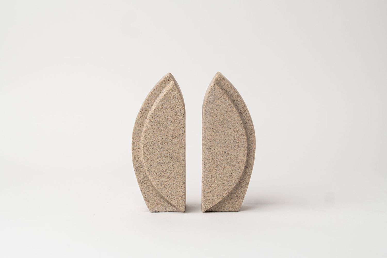 Stone Petal Bookend
