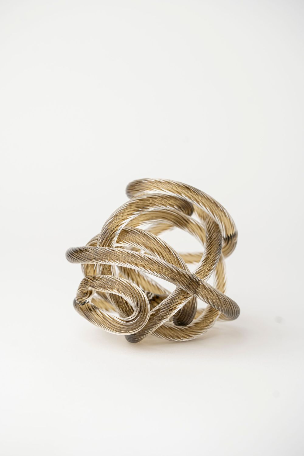 Hand-Made Glass Knots Dorado - Alto