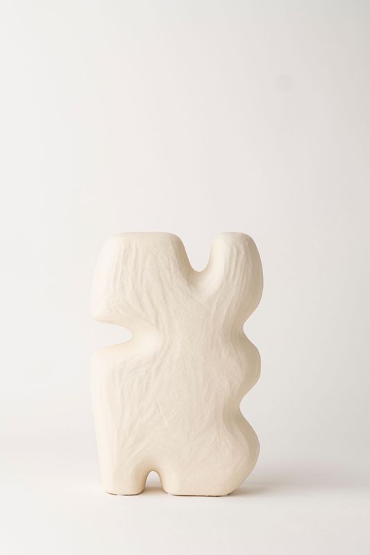 Geometric Layer Ornaments White Short