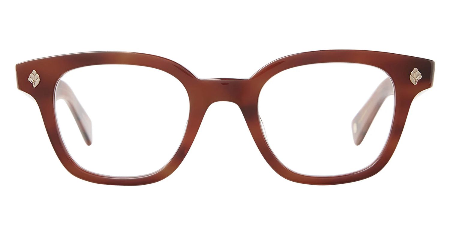 Garrett Leight Naples, Color: VBT Vintage Burnt Tortoise, Size: 46-23-145-38