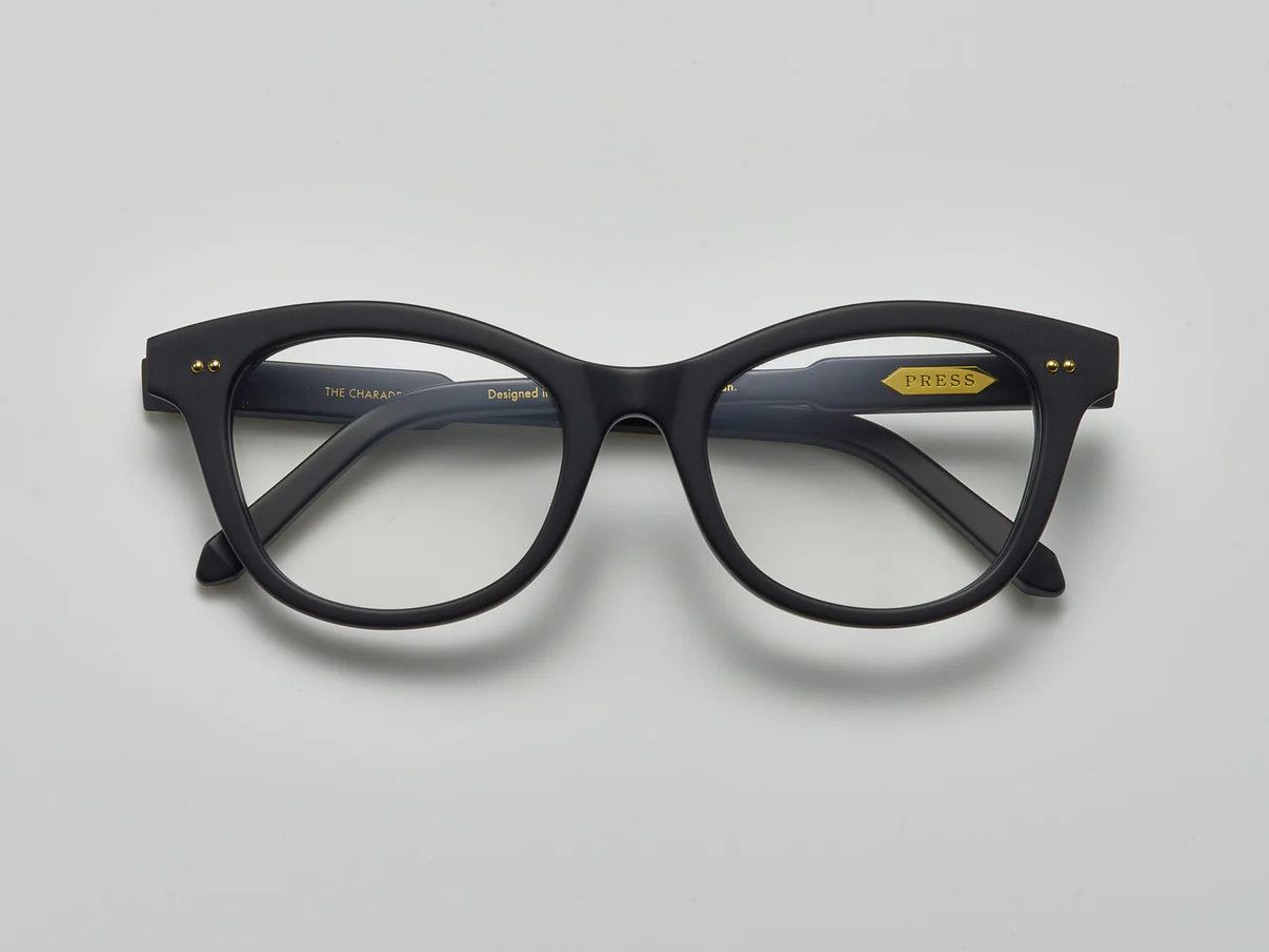 Press The Charade, Color: Matte Black / Gold  - TI001