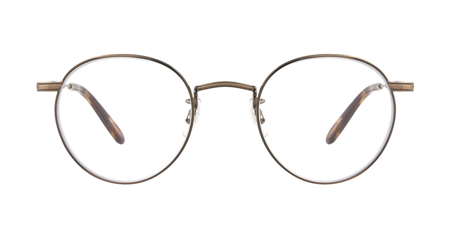 Garrett Leight Wilson M, Color: AQPIW Antique-Pinewood, Size: 46-22-145-42