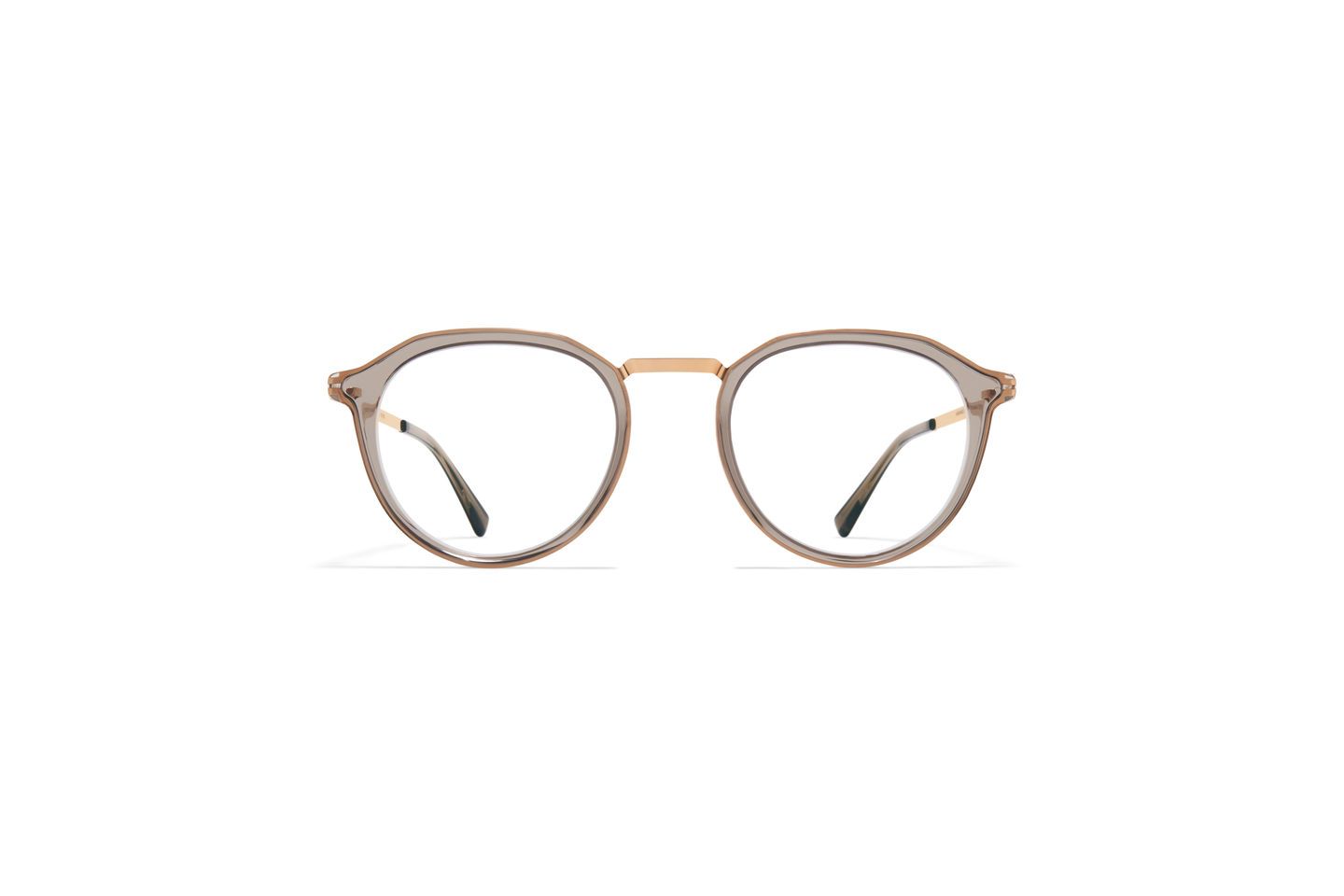 Mykita Paulson, Color: Champagne Gold/Clear Ash, Size: 47-20-140-46