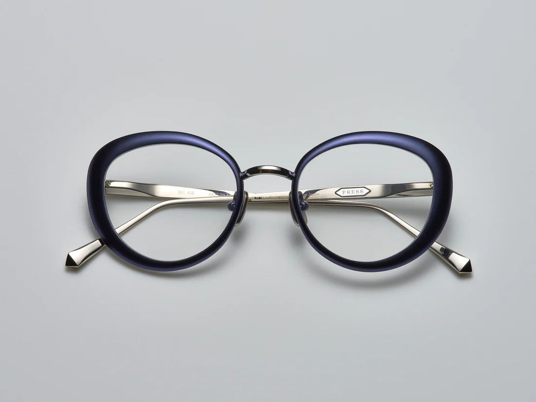 Press Bel Air, Color: Navy / Platinum - ST001