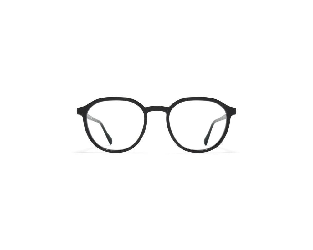 Mykita Ekon, Color: Black/Silk Black, Size: 49-19-145-47