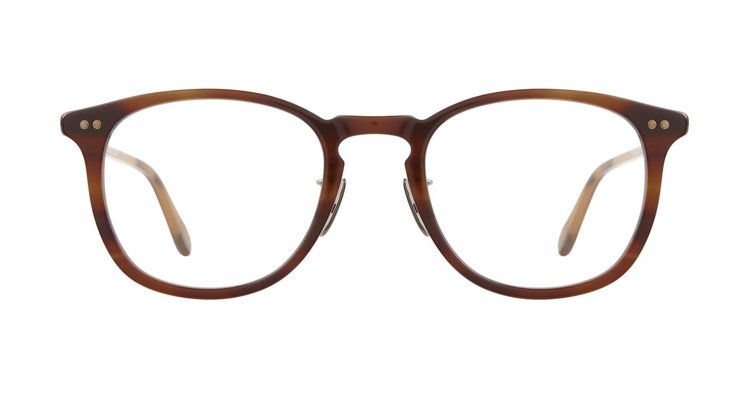 Garrett Leight Kinney J, Color: MLT-Mocha Latte, Size: 49-21-145-41