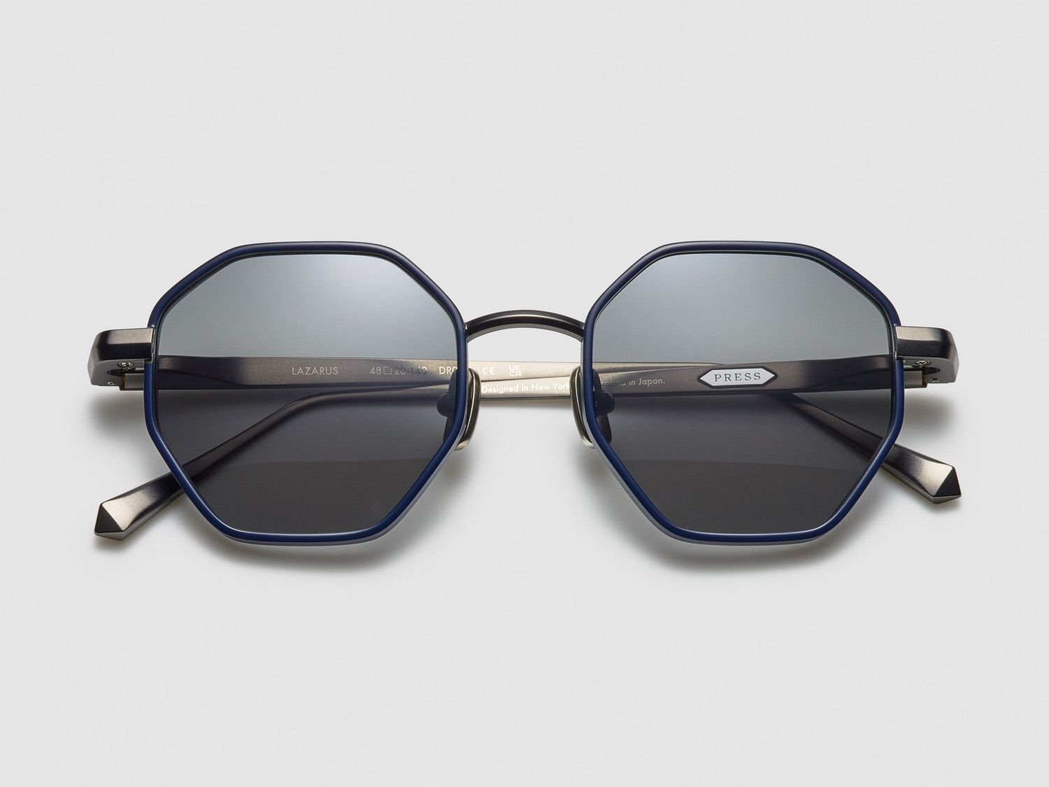 Press Lazarus, Color: Matte Navy - DR001