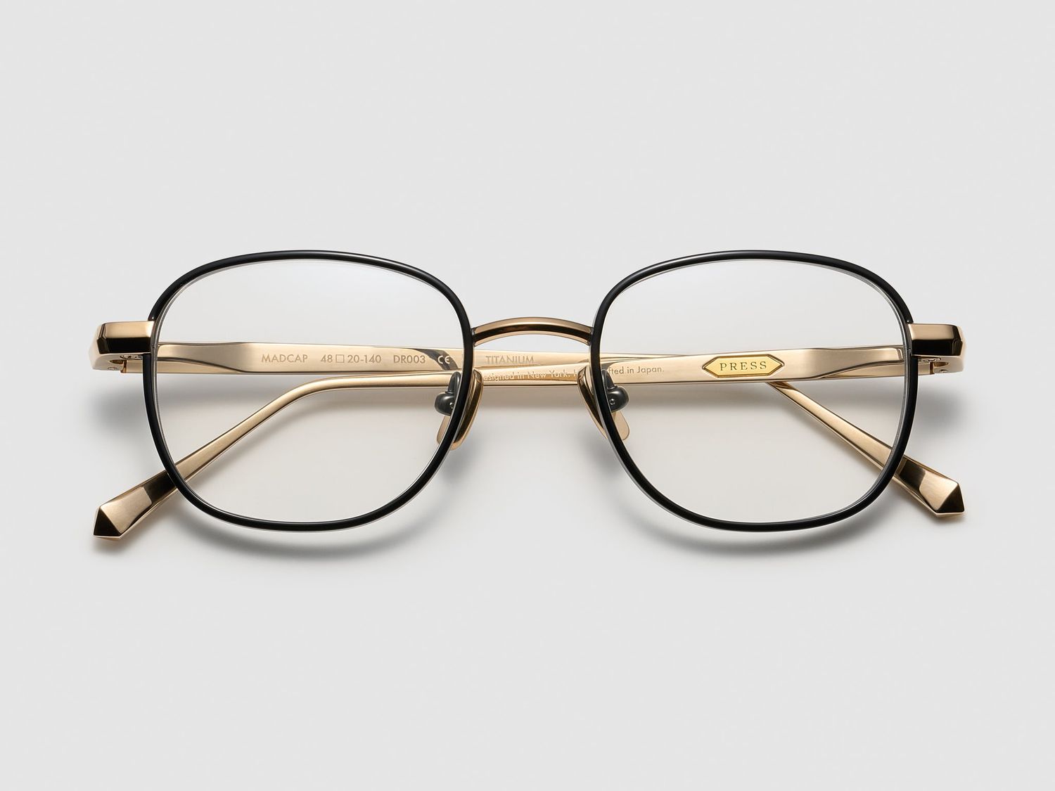 Press Mad Cap Optical, Color: Ruthenium - DR003