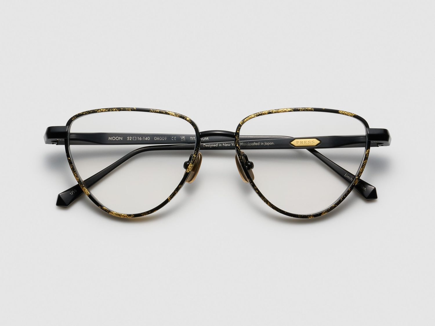 Press Moon Gold Leaf Optical, Color: I Love Gold - DR009