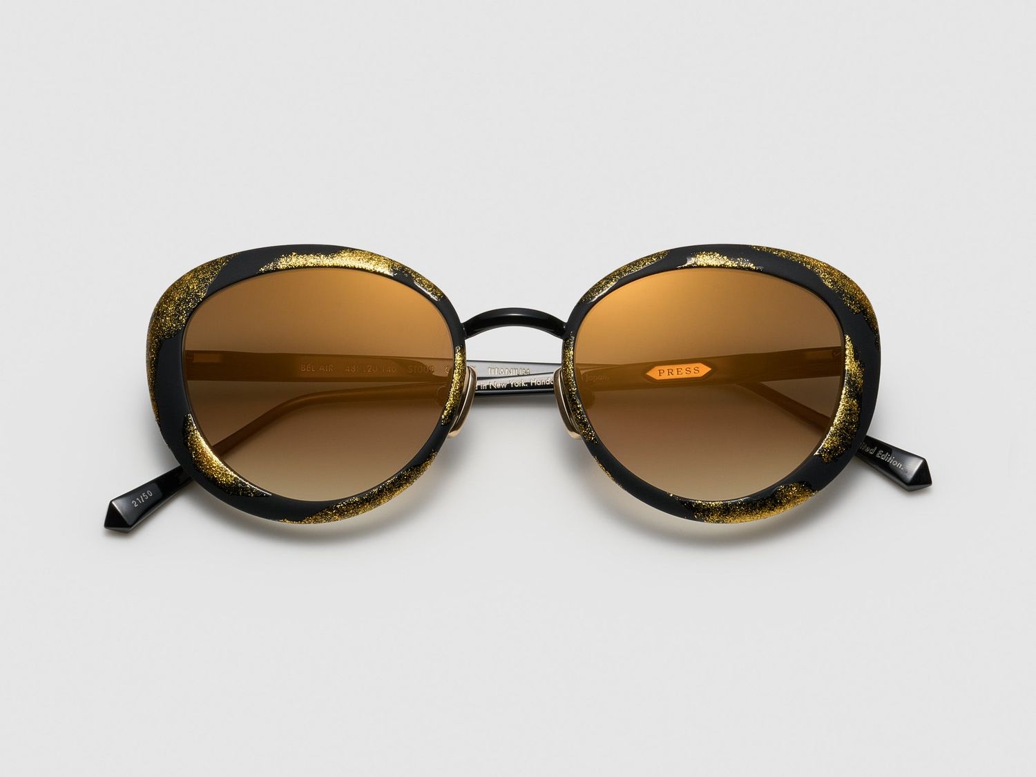 Press Bel Air Gold Leaf, Color: I Love Gold - ST009