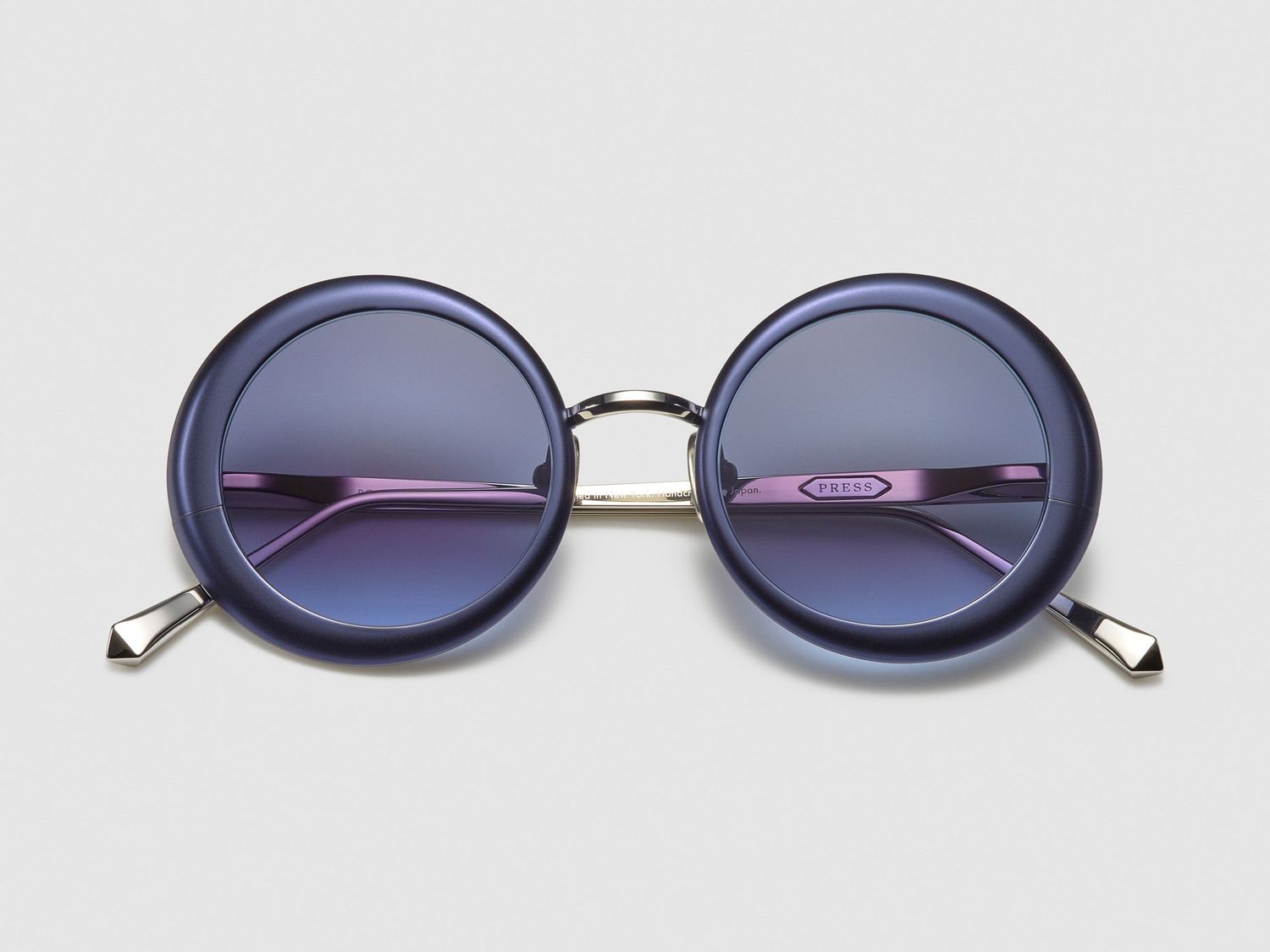 Press Roadster, Color: Navy / Platinum - ST001
