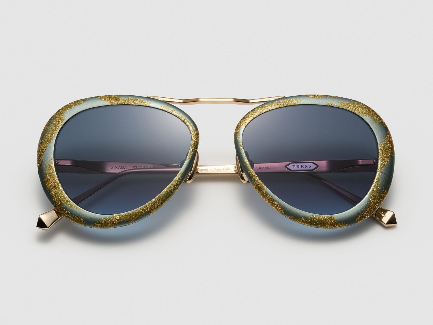 Press Strada Gold Leaf, Color: Nassau Gold Leaf - ST018