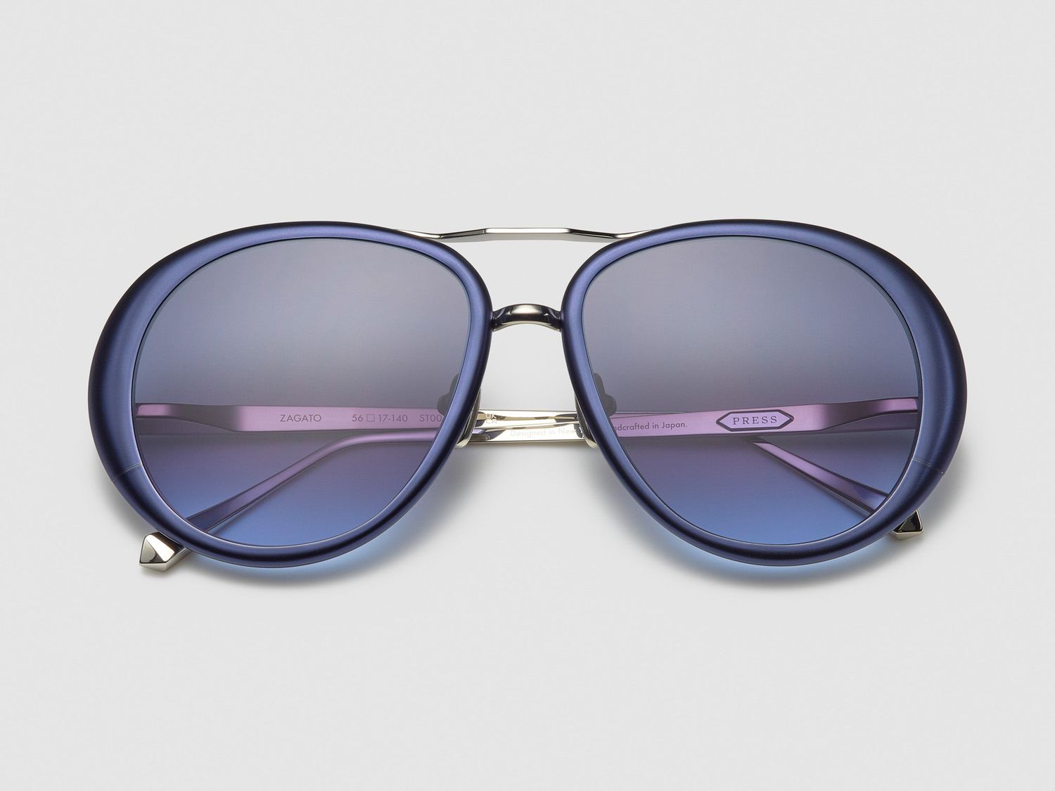 Press Zagato, Color: Navy / Platinum - ST001