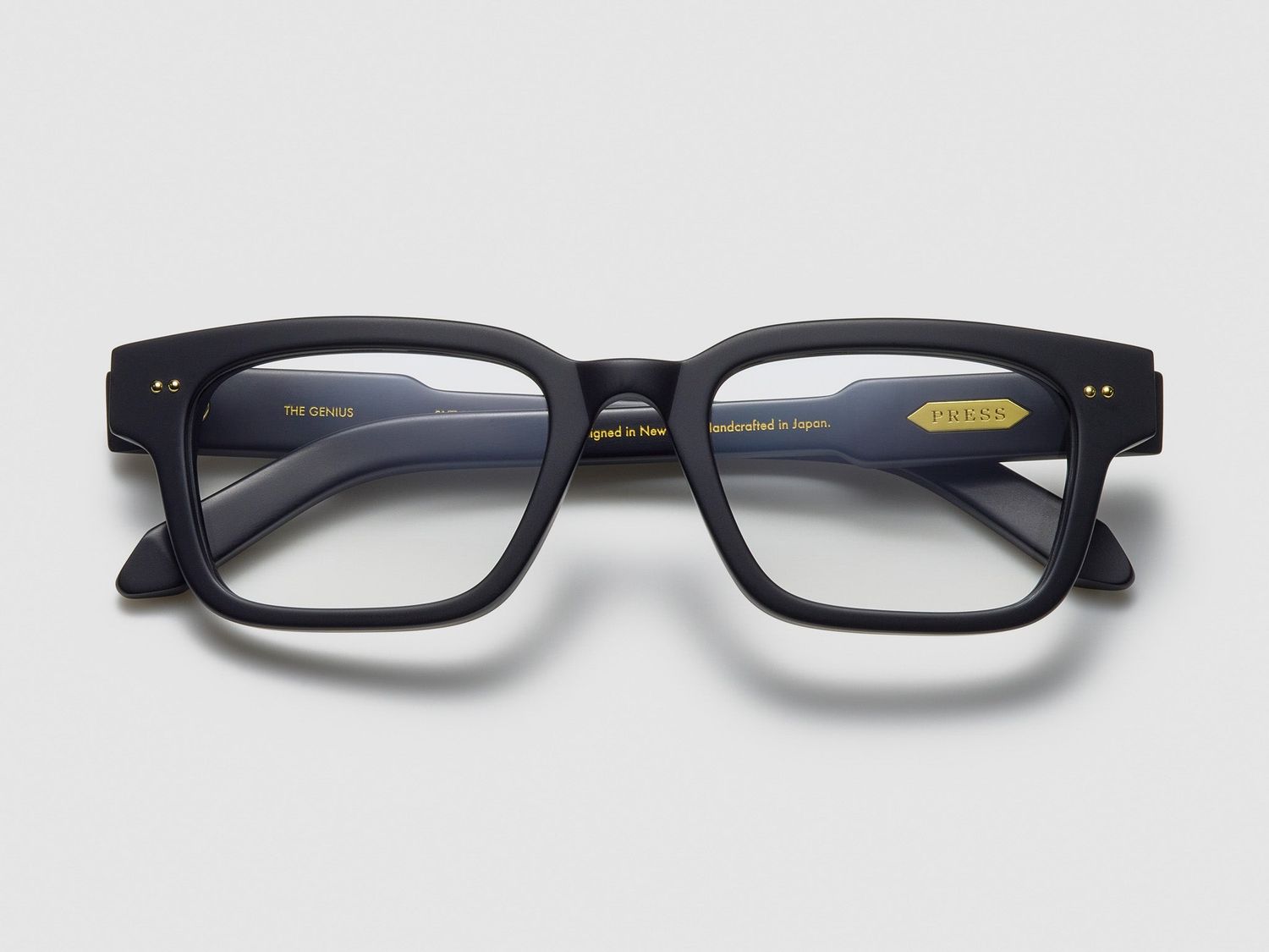 Press The Genius Optical, Color: Matte Black / Gold