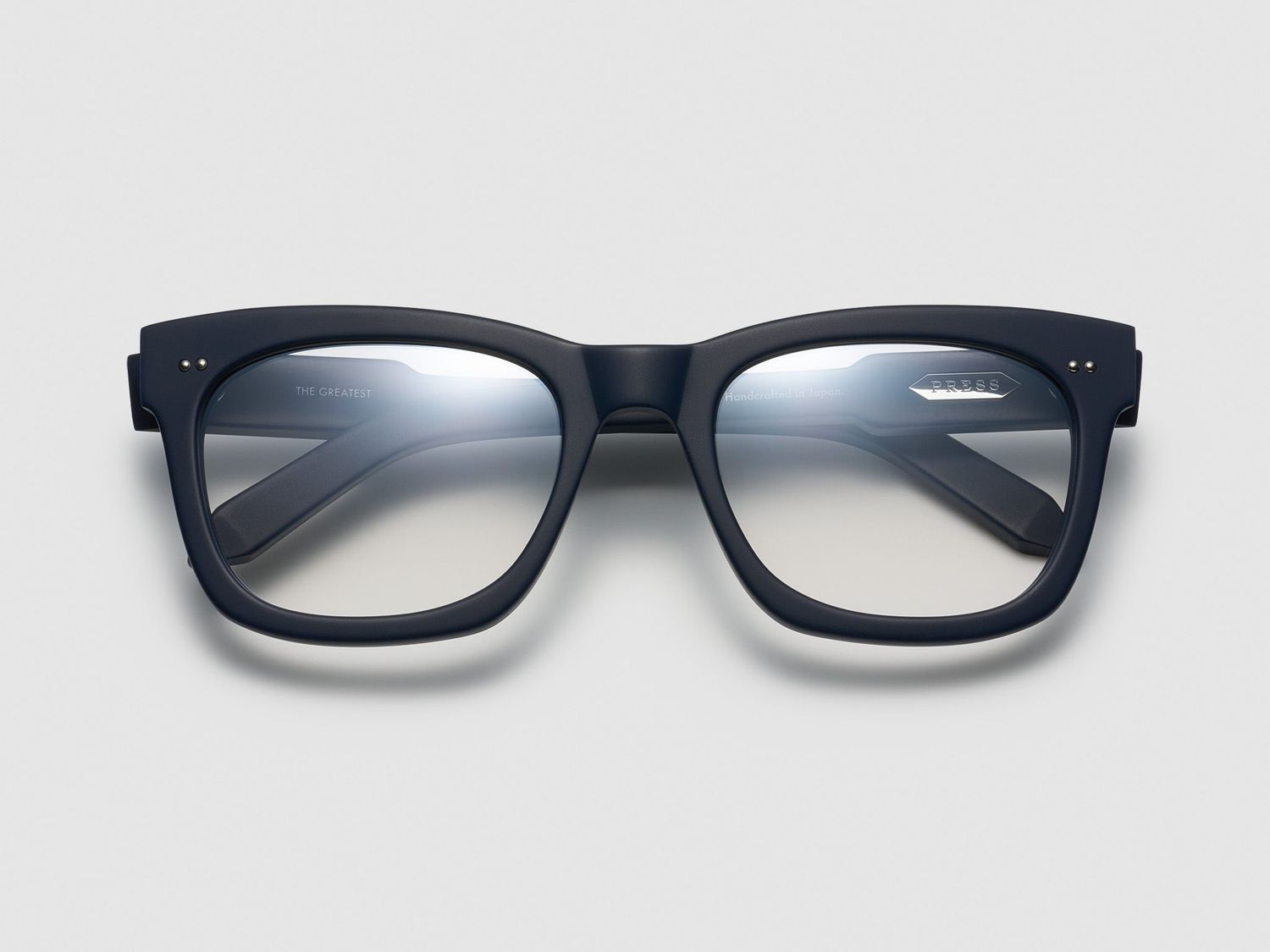 Press The Greatest Optical Matte Navy / Silver - TI014
