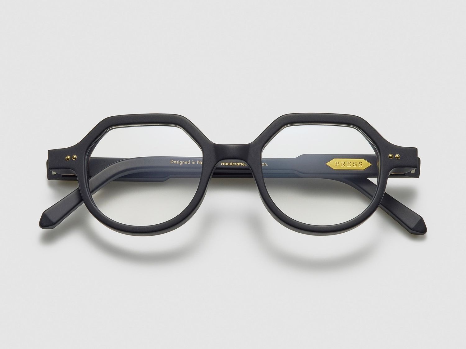 Press The Taxman Optical, Color: Matte Black / Gold - TI001
