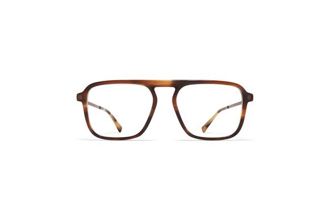 Mykita Sonu, Color: Striped Brown/Mocca - C175
